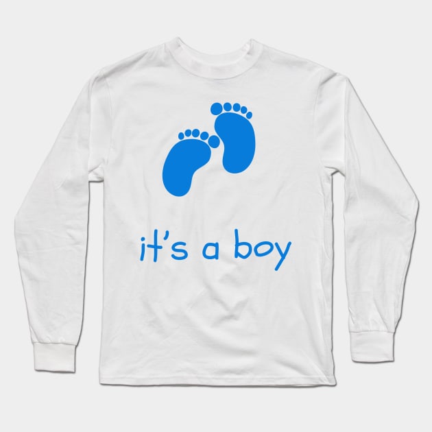 proud new mom,dad its a boy shirt "  Its A Boy Pregnancy  " Neowestvale, little one,newborn ( mom to be gift ) mother of boy, ( dad to be gift ) Long Sleeve T-Shirt by Maroon55